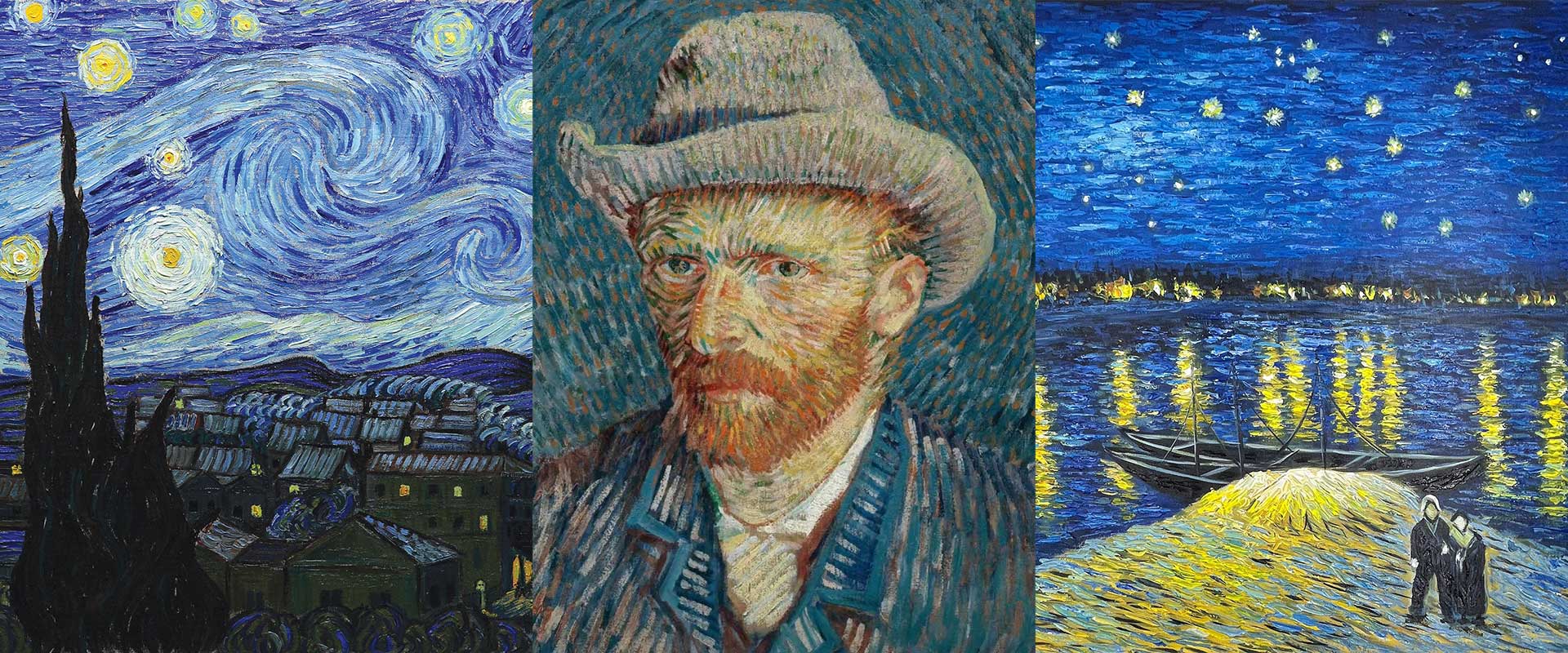 The Night Skies in Van Gogh’s Art: Starry Night vs. Starry Night Over the Rhône