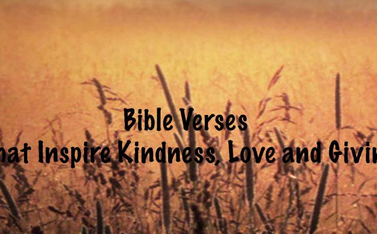 Bible Verses That Inspire Kindness, Love and Giving to Transform Your Life