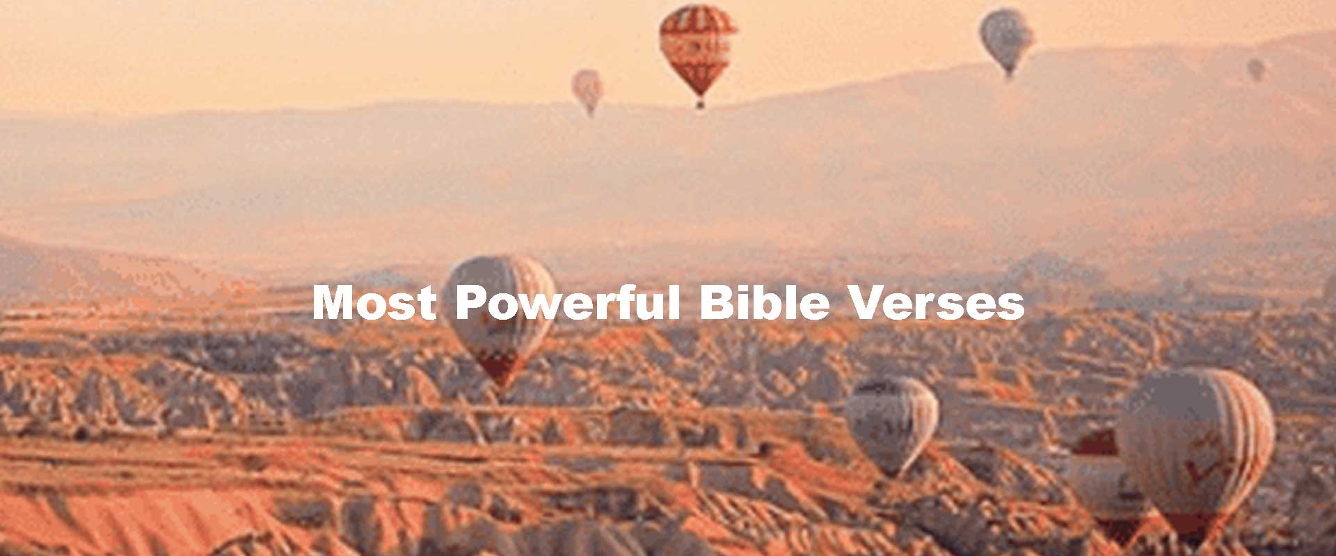 Most Powerful Bible Verses from the Old Testament