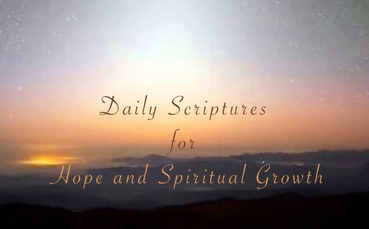 Daily Scriptures for Hope and Spiritual Growth
