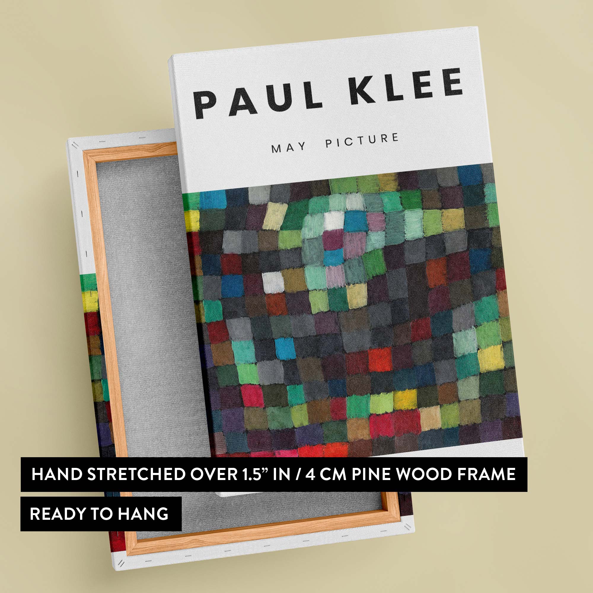 May Picture - Abstract Geometric Squares By Paul Klee
