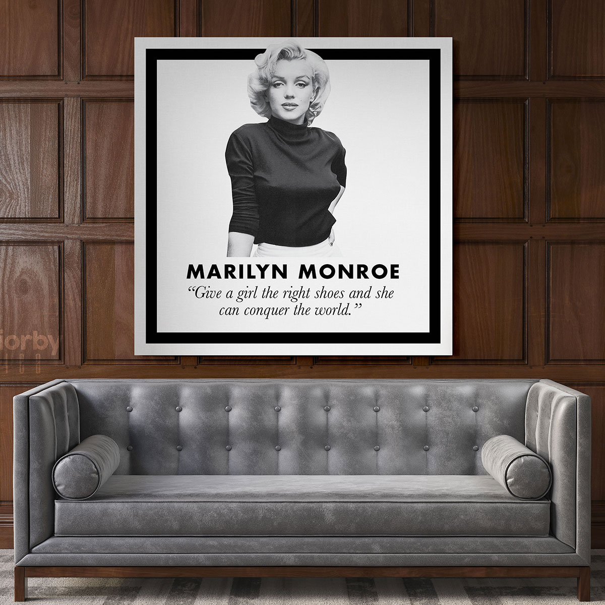 Marilyn Monroe American model canvas
