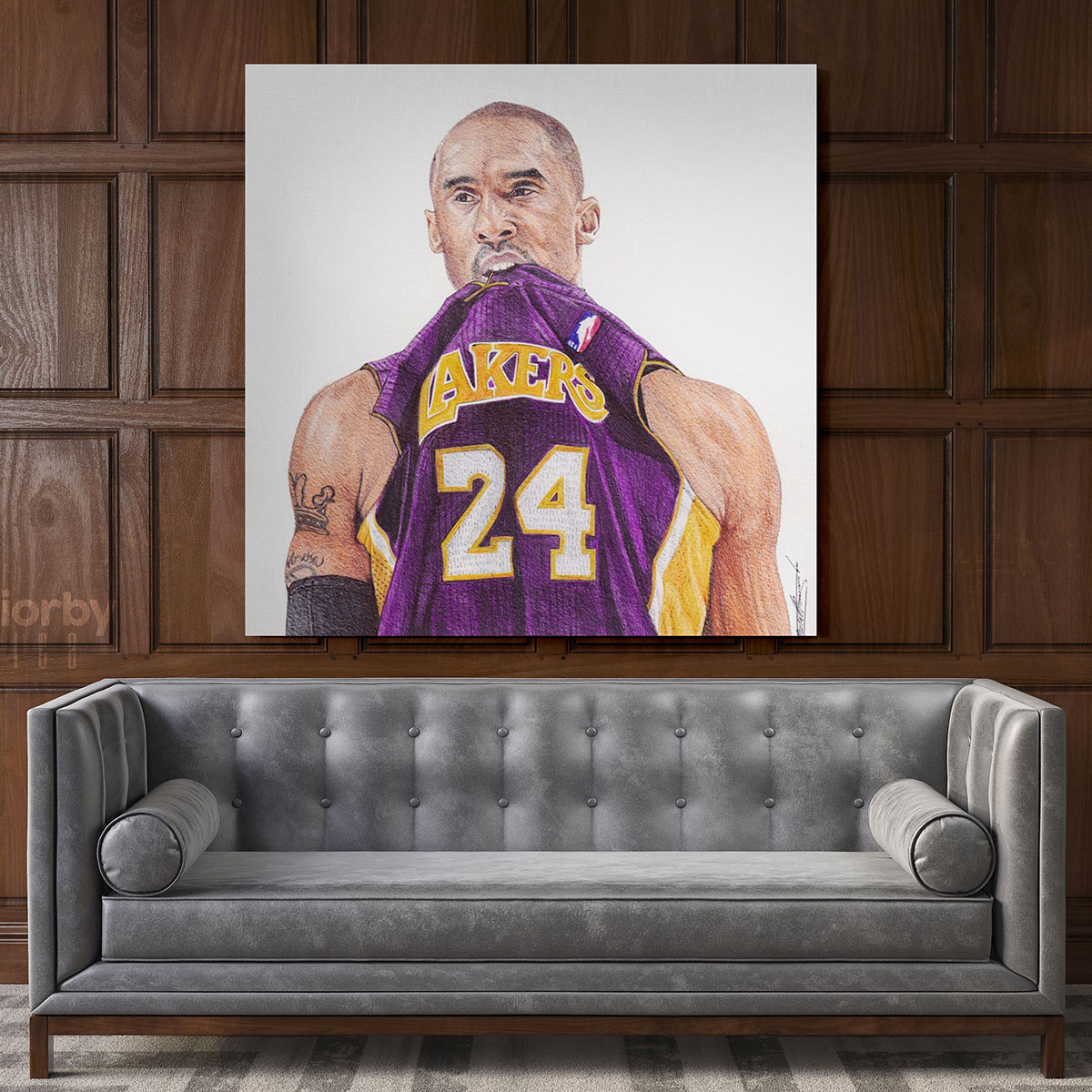 Kobe Bryant canvas print