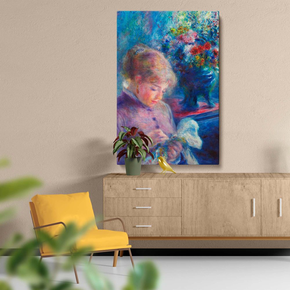 Stunning reproduction of Pierre-Auguste Renoir's 