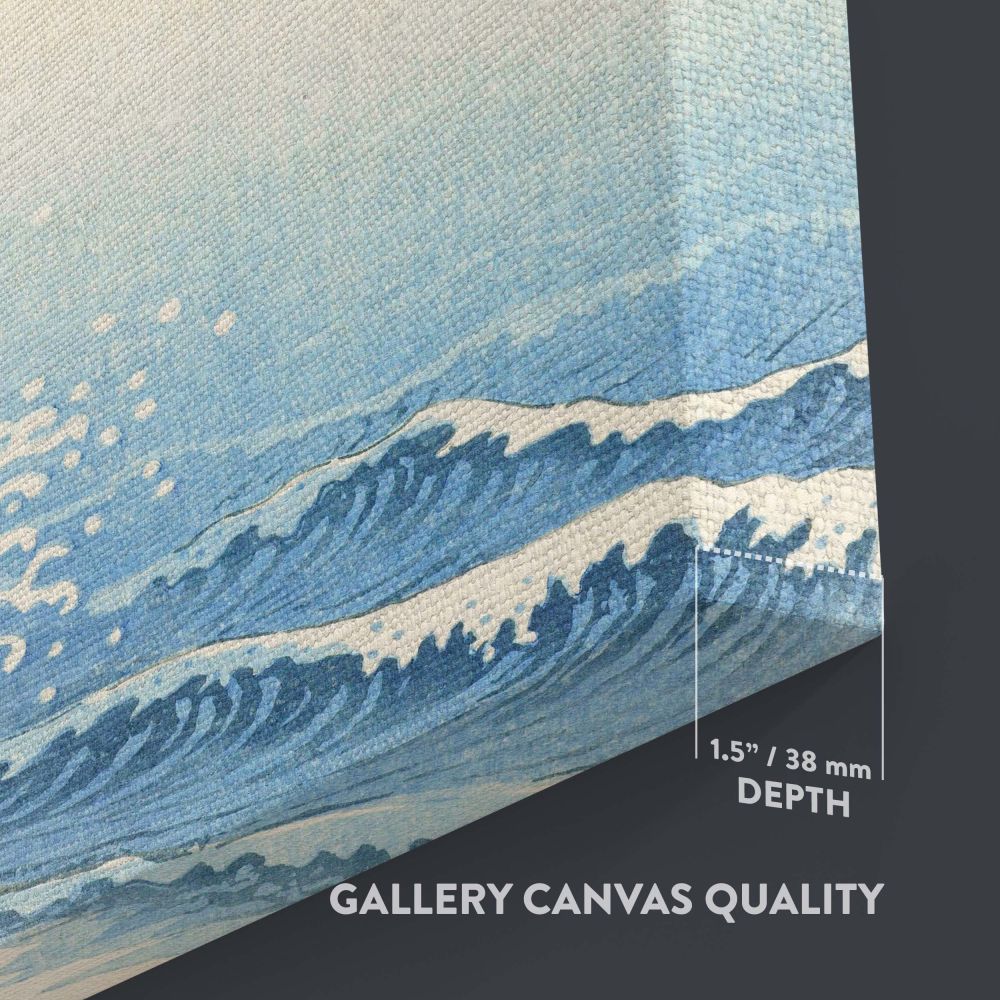 Premium-quality wall canvas of Ohara Koson's 