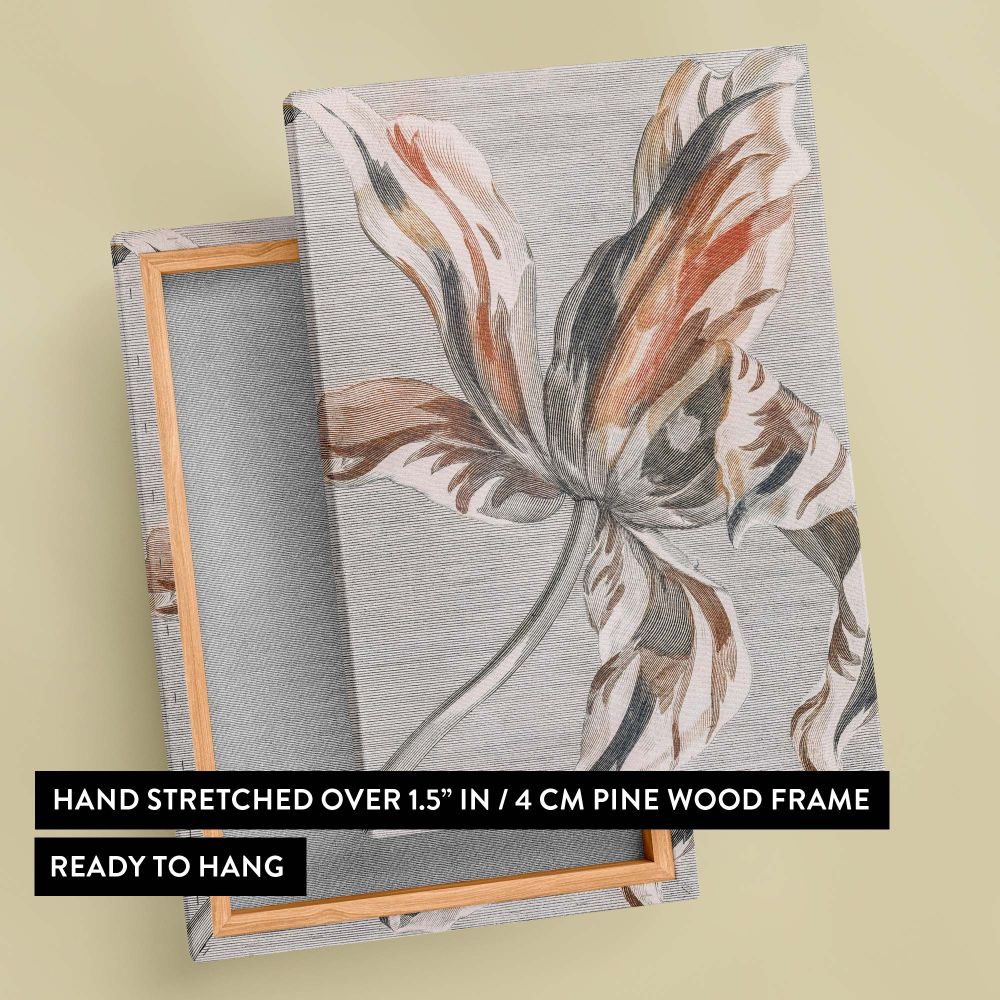 Elegant wall art canvas of Johan Teyler's 