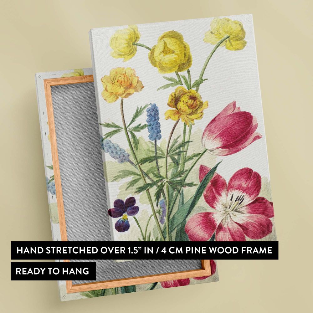Beautiful decorative canvas print of Willem van Leen's 