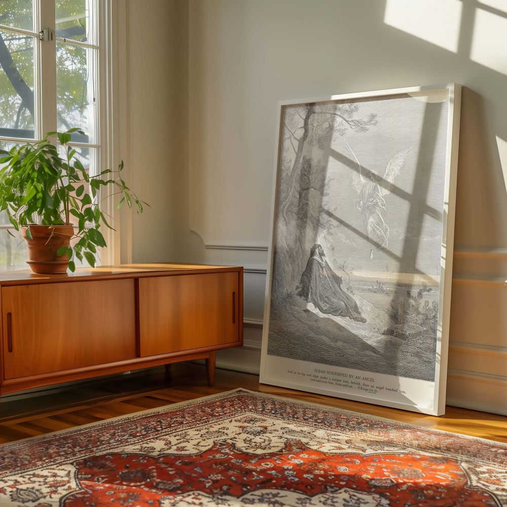 A touching canvas print of Gustave Dore's 