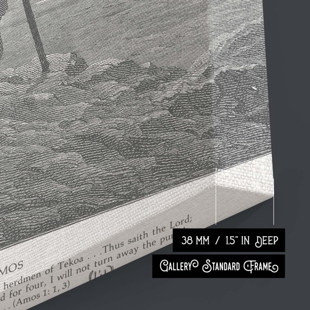 This serene canvas print of Gustave Dore's 