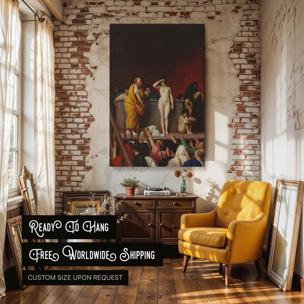 Detailed canvas wall art of 
