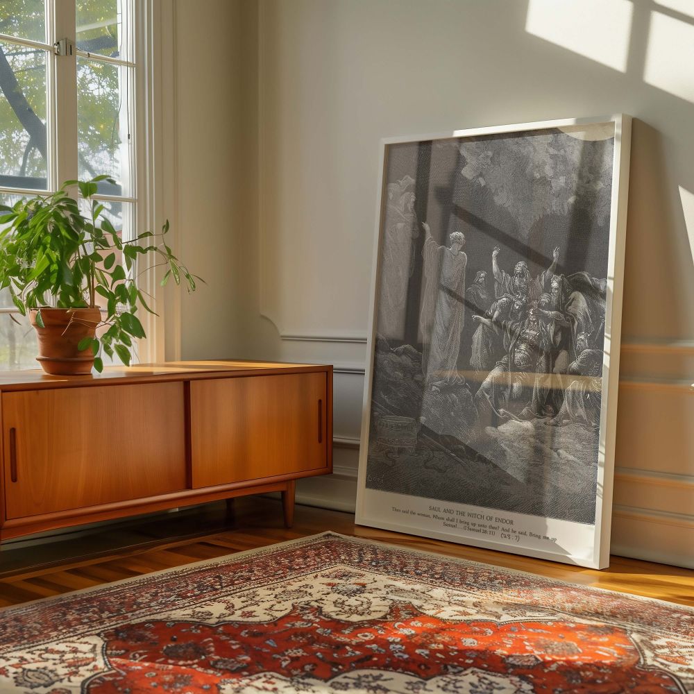 Canvas wall print of Gustave Dore's haunting illustration 