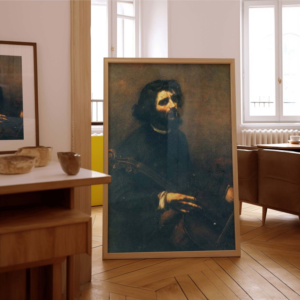 Deeply moving wall art of Gustave Courbet's 