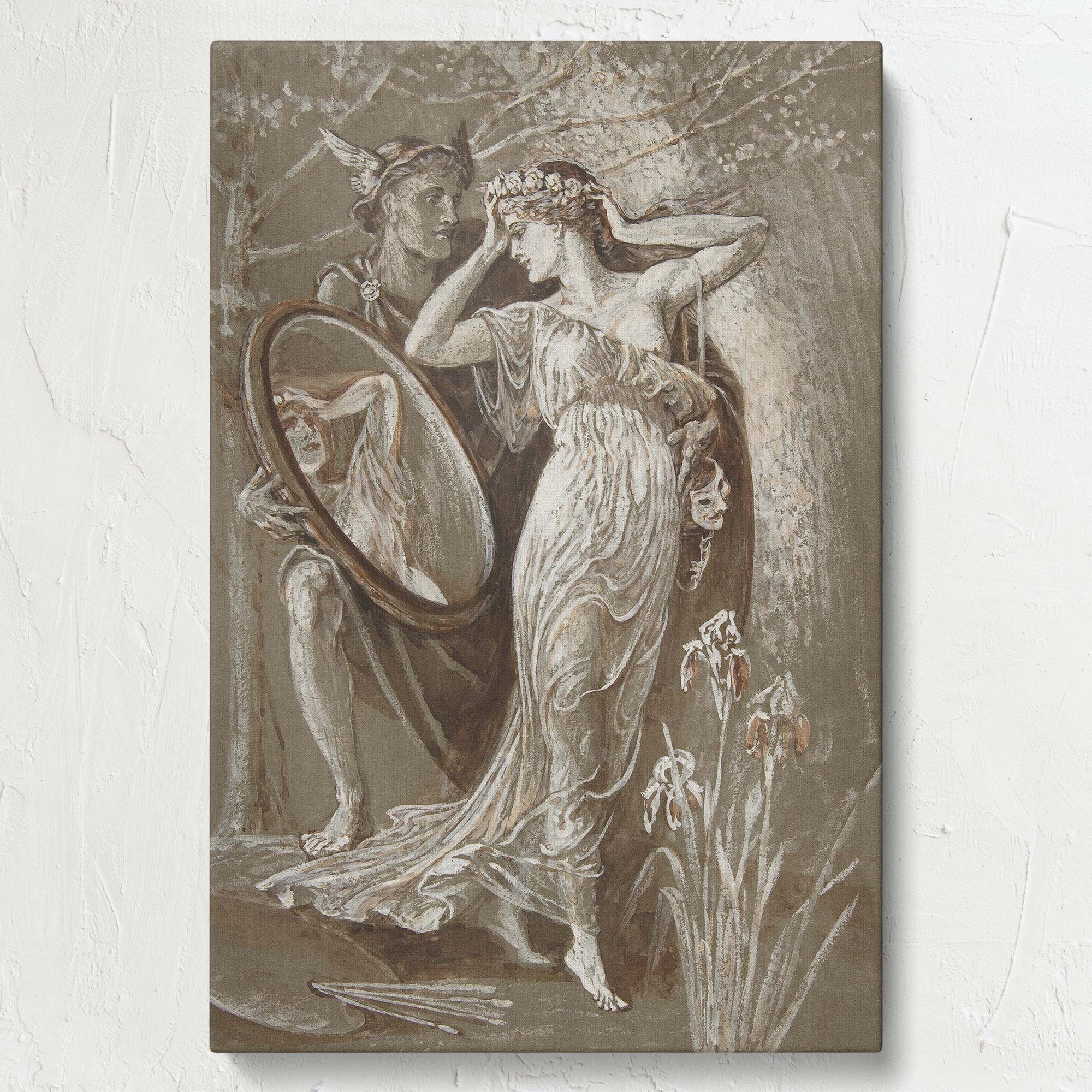 The Mirror of Venus by Walter Crane - Symbolic Mythology Artwork