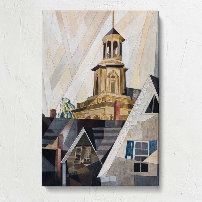 After Sir Christopher Wren (1920) by Charles Demuth canvas print, front canvas view