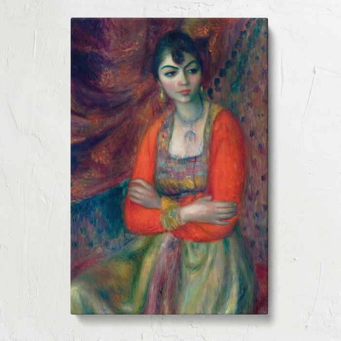 Armenian Girl by William James Glackens canvas print, front canvas view