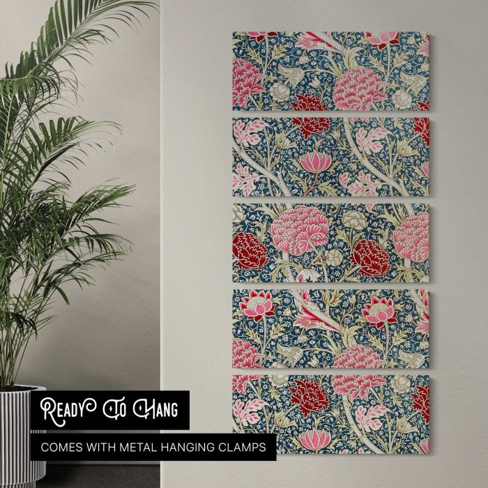 Cray (1884–1917) by William Morris canvas print, interior display view
