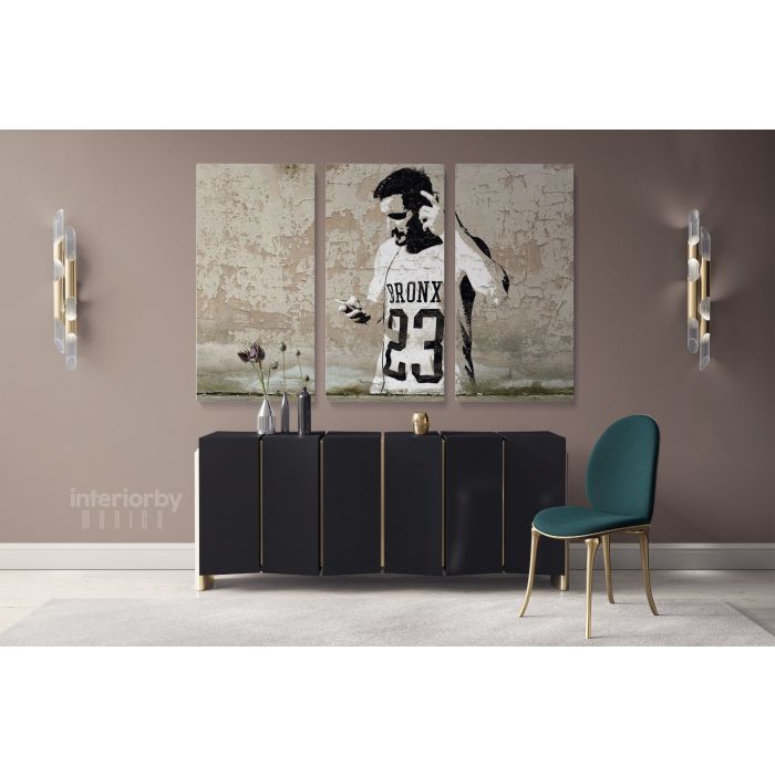 Banksy Graffiti Street Arts Urban Modern Art Canvas Wall Art - Image 3