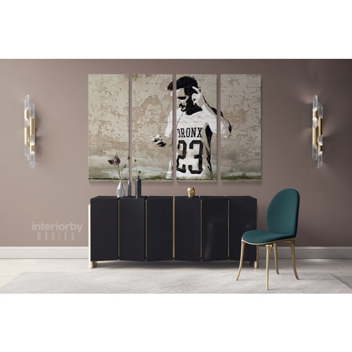 Banksy Graffiti Street Arts Urban Modern Art Canvas Wall Art - Image 4