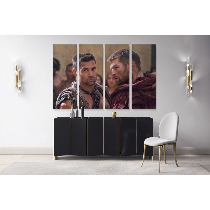 Movie Wall Art Spartacus Canvas Framed Canvas Wall Art - Image 4