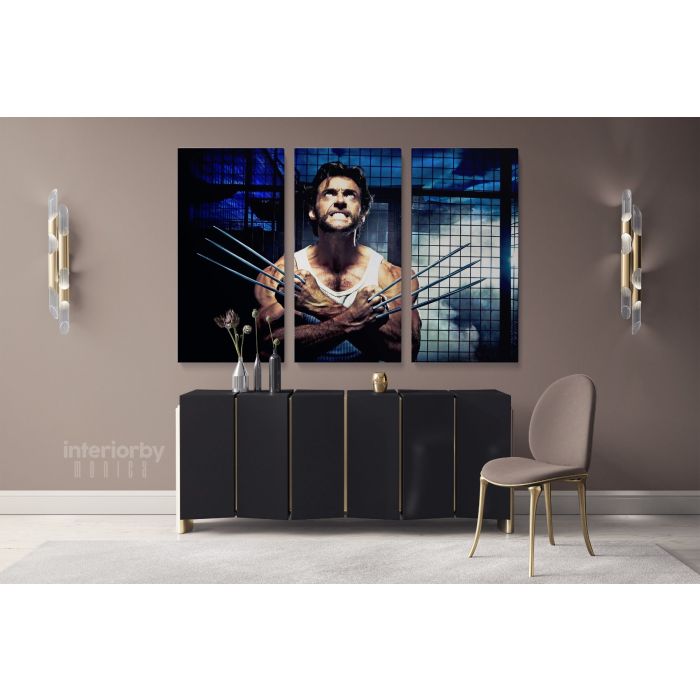X Men Days of Future Past Marvel The Wolverine Logan Canvas Children's Kids Canvas Wall Art - Image 3