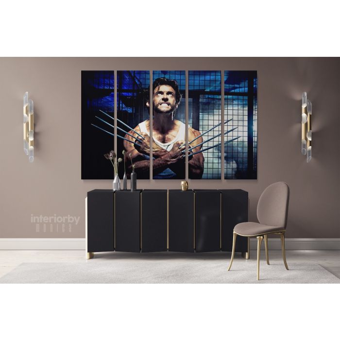 X Men Days of Future Past Marvel The Wolverine Logan Canvas Children's Kids Canvas Wall Art - Image 5