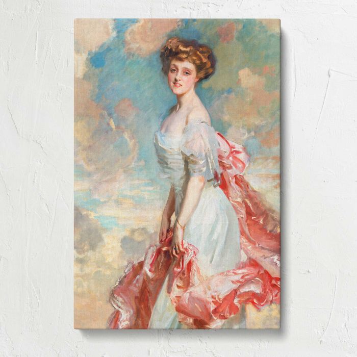 Miss Grace Woodhouse (1890) by John Singer Sargent canvas print, front canvas view
