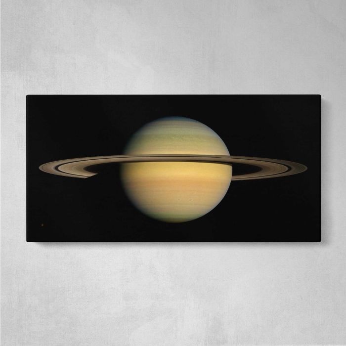 Saturn canvas print, front canvas view