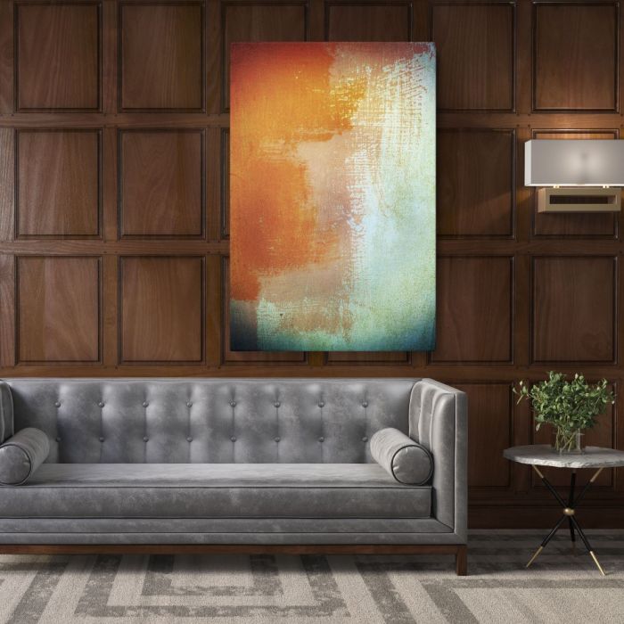 Modern Art Abstract Painting Photo Print on Canvas with Frame or Rolled Canvas Wall Mural