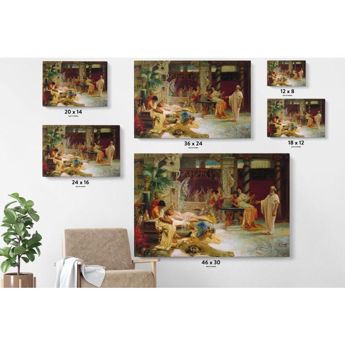 A Dangerous Game Art by Henryk Hector Siemiradzki Photo Print on Canvas - Image 6