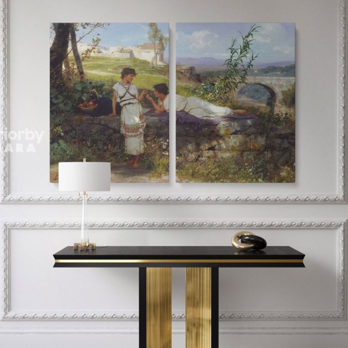 Talisman Painting by Henryk Hector Siemiradzki Photo Print on Canvas - Image 2