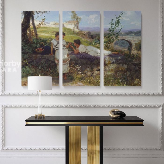 Talisman Painting by Henryk Hector Siemiradzki Photo Print on Canvas - Image 3