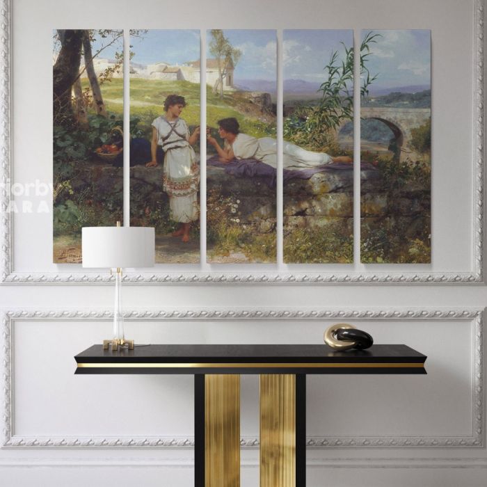 Talisman Painting by Henryk Hector Siemiradzki Photo Print on Canvas - Image 5