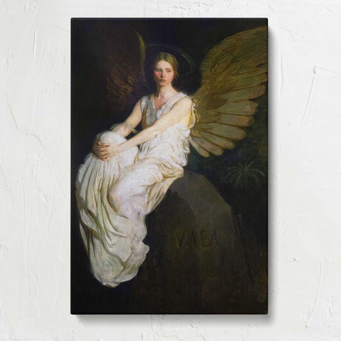 Stevenson Memorial (1903) by Abbott Handerson Thayer canvas print, front canvas view