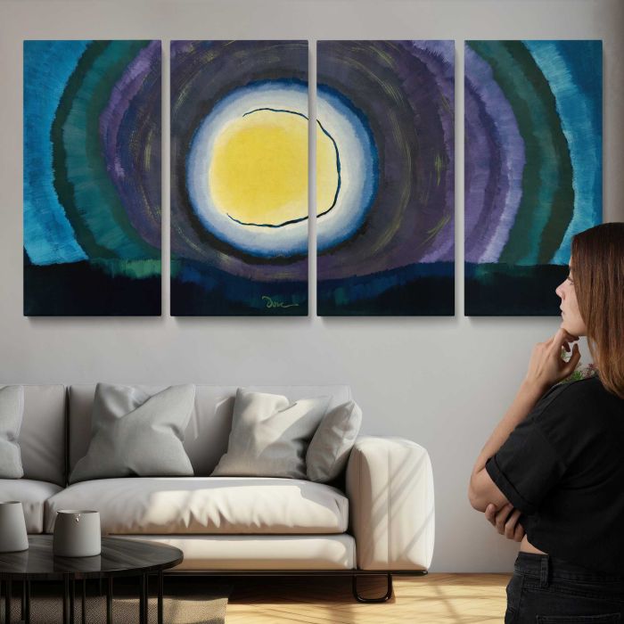 Sunrise III (1936–37) by Arthur Dove canvas print, interior display view