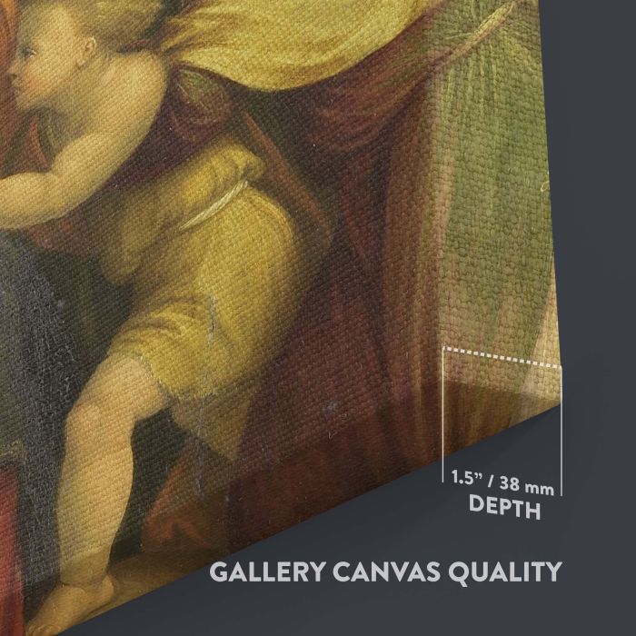 The Holy Family - Renaissance Religious Scene By Garofalo canvas wall art - Image 6