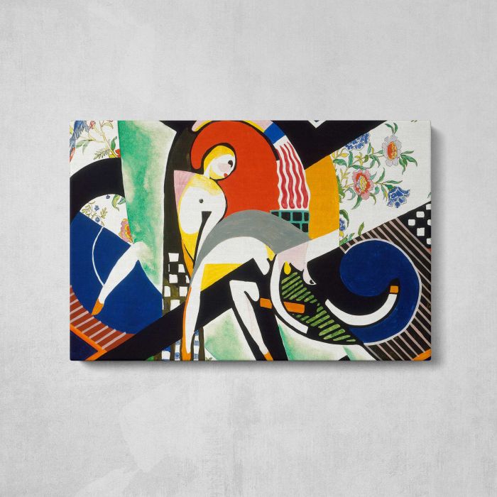 The Thundershower (ca.1917–1918) by Henry Lyman Sayen canvas print, front canvas view