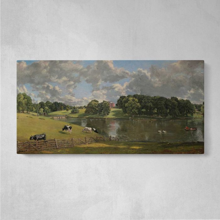 Wivenhoe Park, Essex by John Constable canvas print, front canvas view