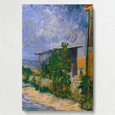 Shelter on Montmartre by Van Gogh Print - Countryside Landscape Art