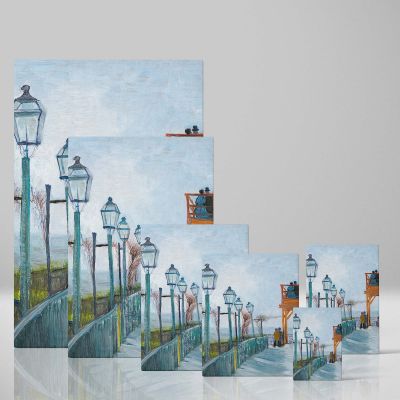 Terrace and Observation Deck by Van Gogh - Paris Street View Art