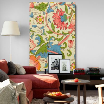 Lodden - Arts and Crafts Floral Pattern By William Morris 