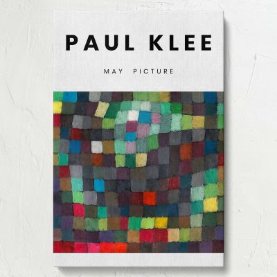May Picture abstract geometric squares by Paul Klee