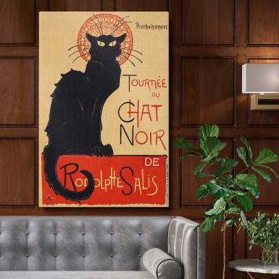 TournŽe du Chat Noir - Iconic 1896 French Poster By ThŽophile Steinlen 