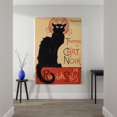 TournŽe du Chat Noir - Iconic 1896 French Poster By ThŽophile Steinlen 