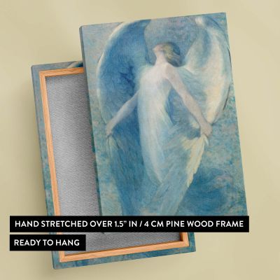 The Angel - Soft Toned Spiritual Figure By William Baxter Closson 