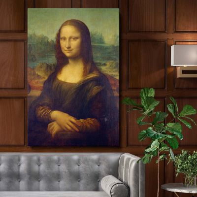 Mona Lisa - Iconic Renaissance Portrait of Lisa Gherardini By Leonardo da Vinci 