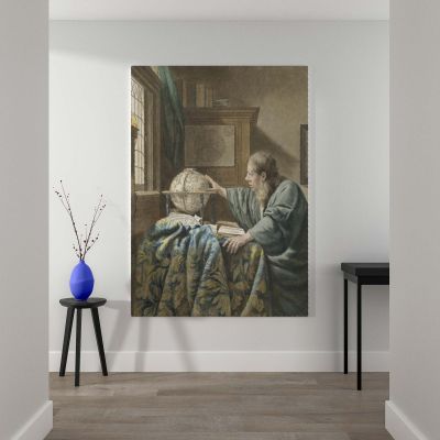 The Astronomer - Classic Study Reproduction By Abraham Delfos after Vermeer 