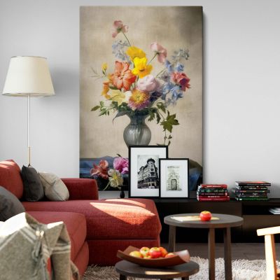 Canvas artwork shown at interior scale