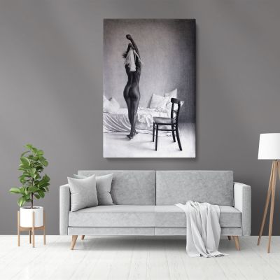 Naked Women Painting by Famous Owen Claxton Photo Print Canvas Home Decor Wall Mural