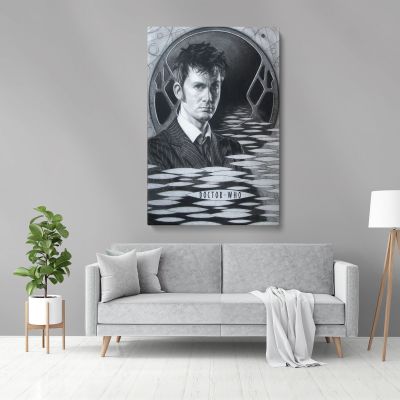 Doctor WHO Painting by Famous Owen Claxton Photo Print on Canvas Home Decoration Wall Mural Hanging Gift
