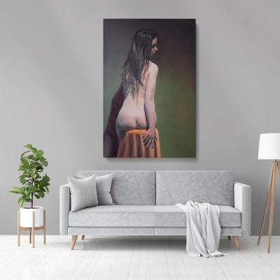 Famous Owen Claxton Naked Women Painting Photo Print on Canvas Wall Mural Hangings Gift